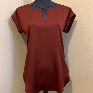 Maroon blouse